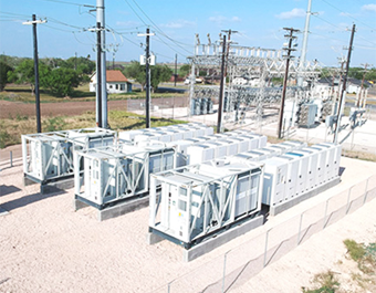 北美得克萨斯州 60MW/143MWh液冷储能