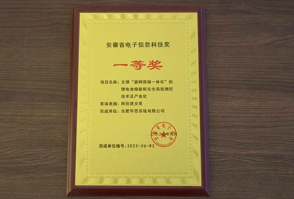 省电子信息一等奖